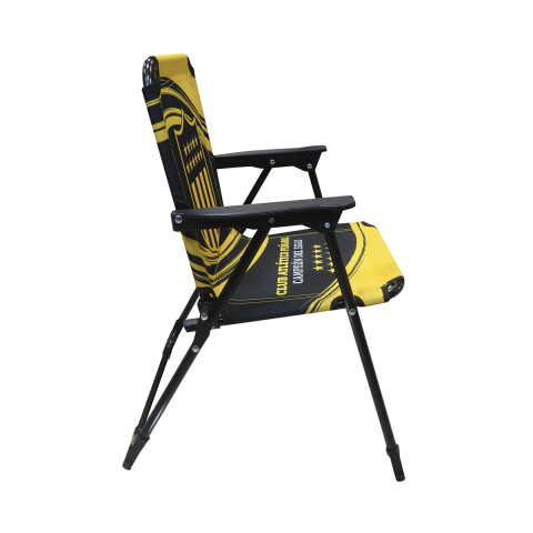 Silla Infantil Peñarol Plegable para Playa NEGRO/ORO
