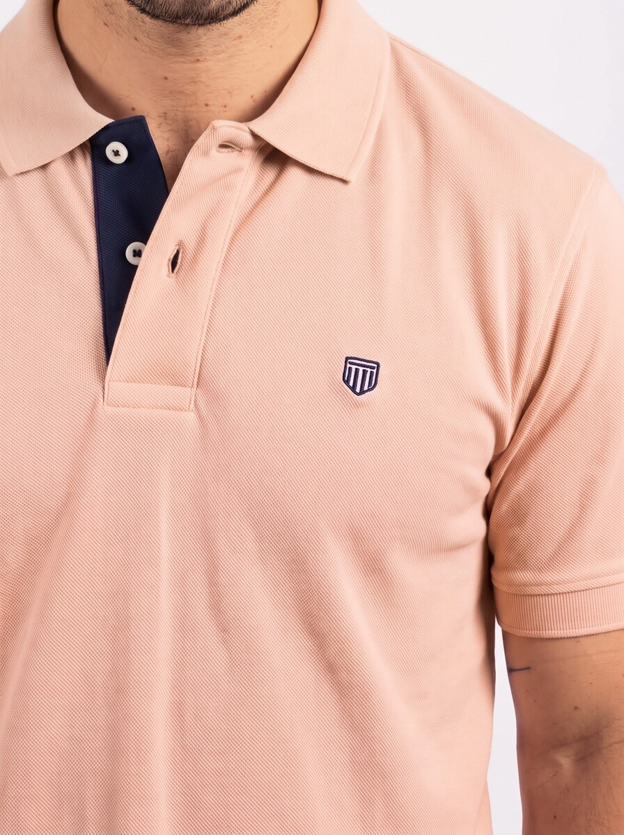 Remera Piqué - Rosa 