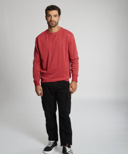 Pantalon cargo slim negro