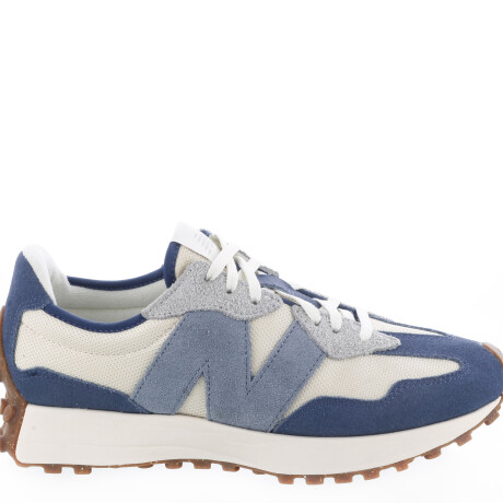 Championes de Hombre New Balance Life Style Beige Natural - Azul Marino
