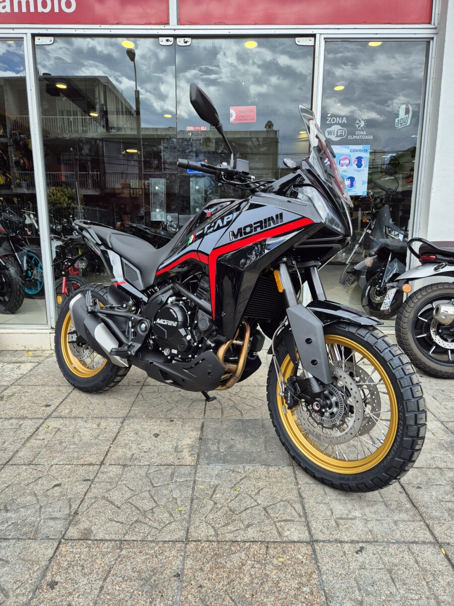 Moto Morini XCape 650 - Negro GOLD EDITION - Reserva 