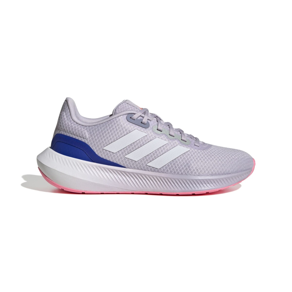 Championes Adidas de dama - RUNFALCON 3.0 - ADHQ1474 - SILVER DAWN/FTWR WHITE/SILVER VIOLET 