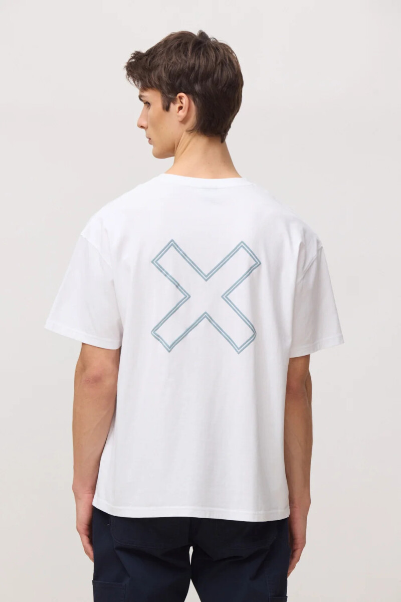 WHITE REEF TEE Blanco
