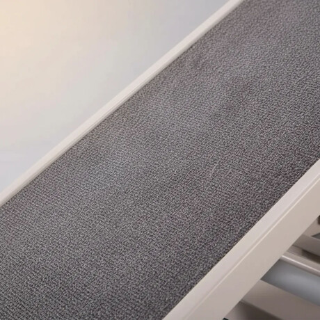 Rampa Para Mascotas Chica Plegable Liviana Compacta Gris