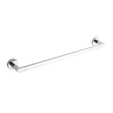 TOALLERO RECTO METAL DE ZINC TERMINACION BRILLO CROMO CROMO