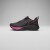 Calzado Deportivo. Negro con Fucsia
