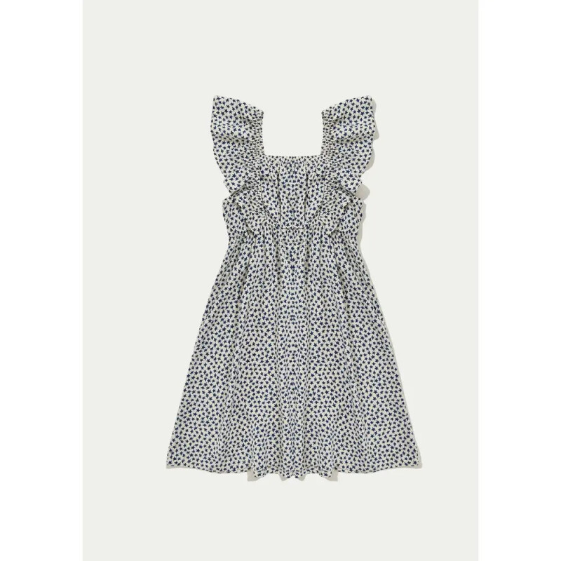 VESTIDO CURTO FEM BEGE