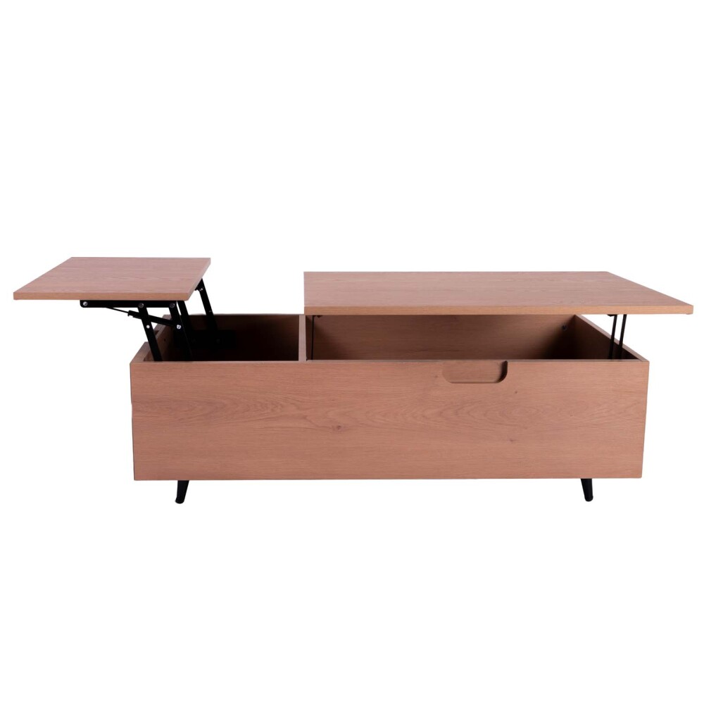 MESA RATONA REBATIBLE MELAMINA NATURAL-BEIGE ALELÍ NATURAL