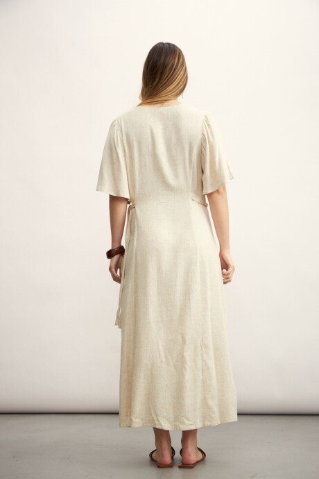 Vestido Valeria Beige