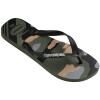Sandalias Havaianas Top Camu Hombre Verde Oliva/negro