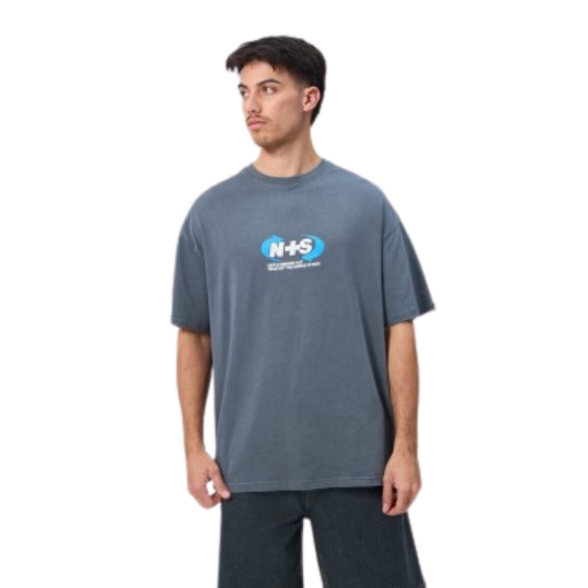 REMERA ATHLETIC XS-XXL - AZUL PIEDR 
