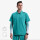 Casaca polo con cierre unisex Turquesa