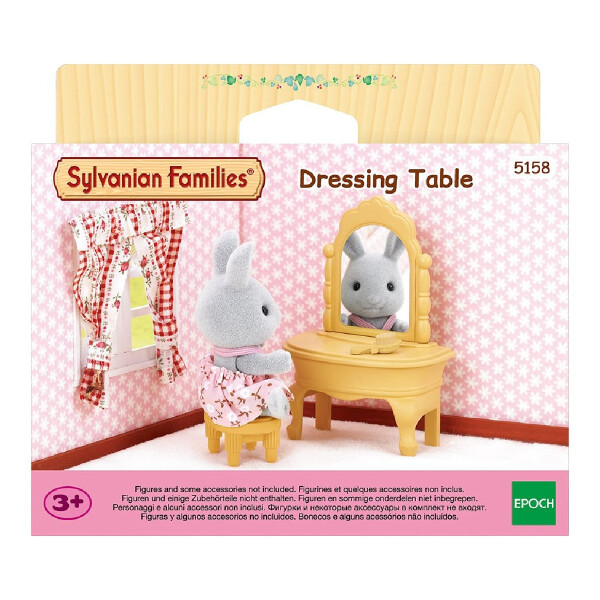 Sylvanian Families Set Tocador Silla Cepillo Juguete Niños Sylvanian Families Set Tocador Silla Cepillo Juguete Niños