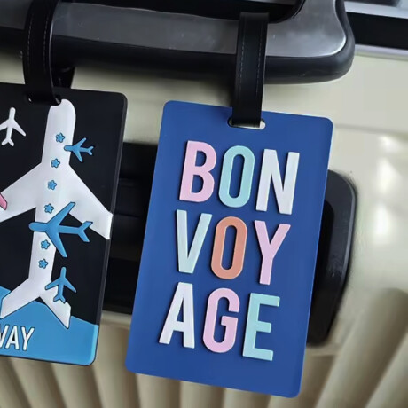 Identificador de valija modelo varios Bon Voyage