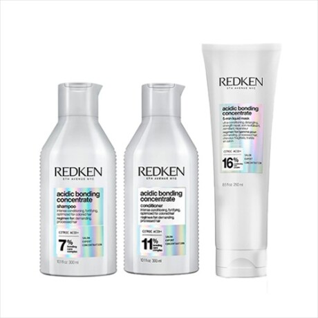 Redken ABC Acidic Bonding Concentrate Shampoo 300 ml + Aco 300 ml + Liquid Mask 250 ml Redken ABC Acidic Bonding Concentrate Shampoo 300 ml + Aco 300 ml + Liquid Mask 250 ml