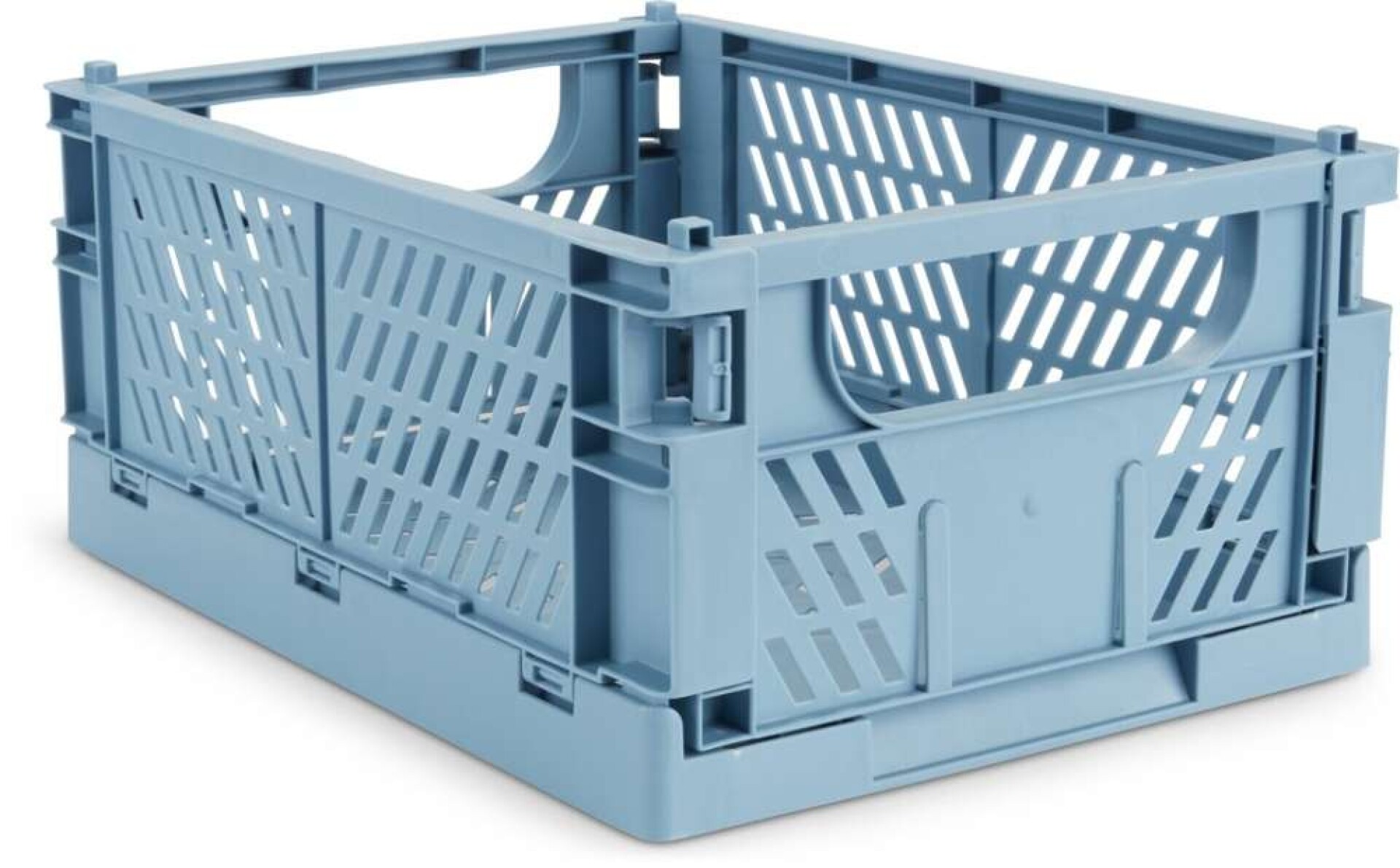 Cesta Milas A25Xl34Xa15Cm Plegable - Azul 