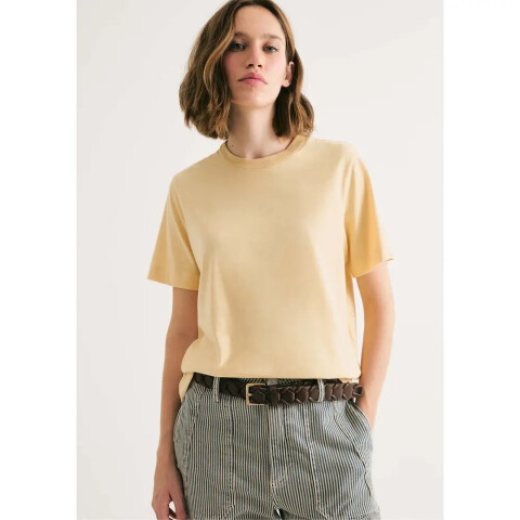 BLUSA MM FEM AMARELO CLARO