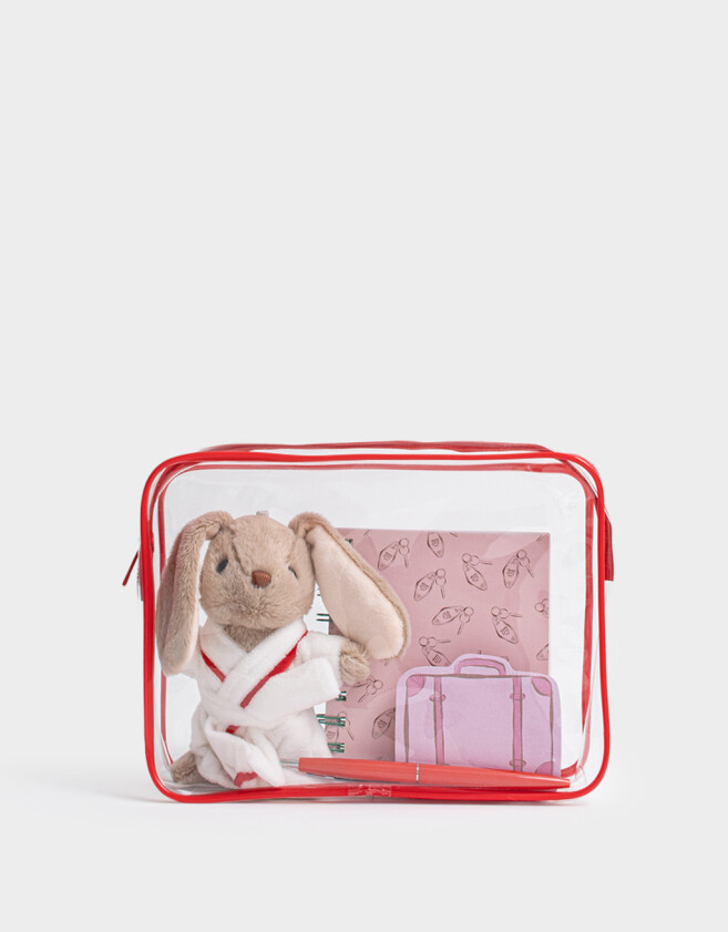 Librería Sets PVC Set De Librería En Pouch - Rojo Medio