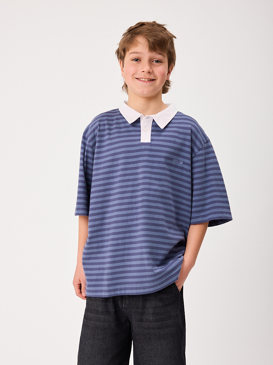 REMERA M/C BANCHO TEEN DIXIE Azul Piedra