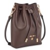 Cirilla Mini Drawstring Xbody Raisin