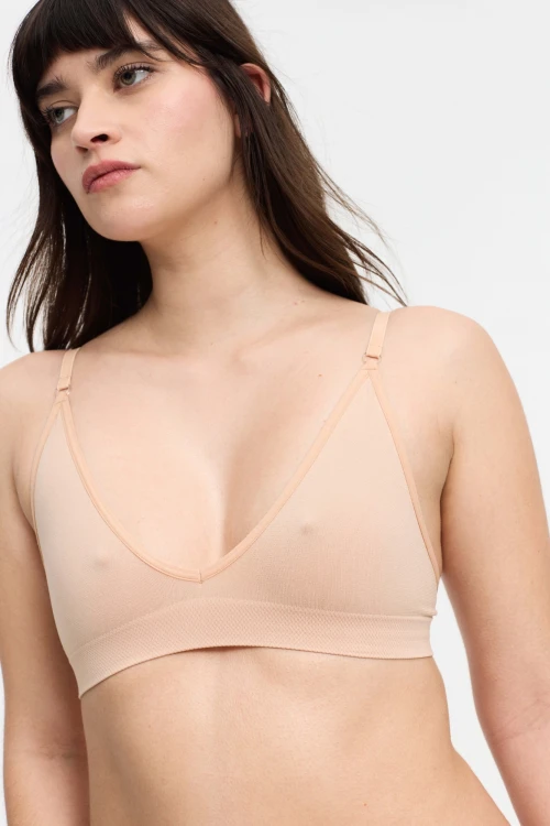 Soutien PIMENTÓN Triangular Beige