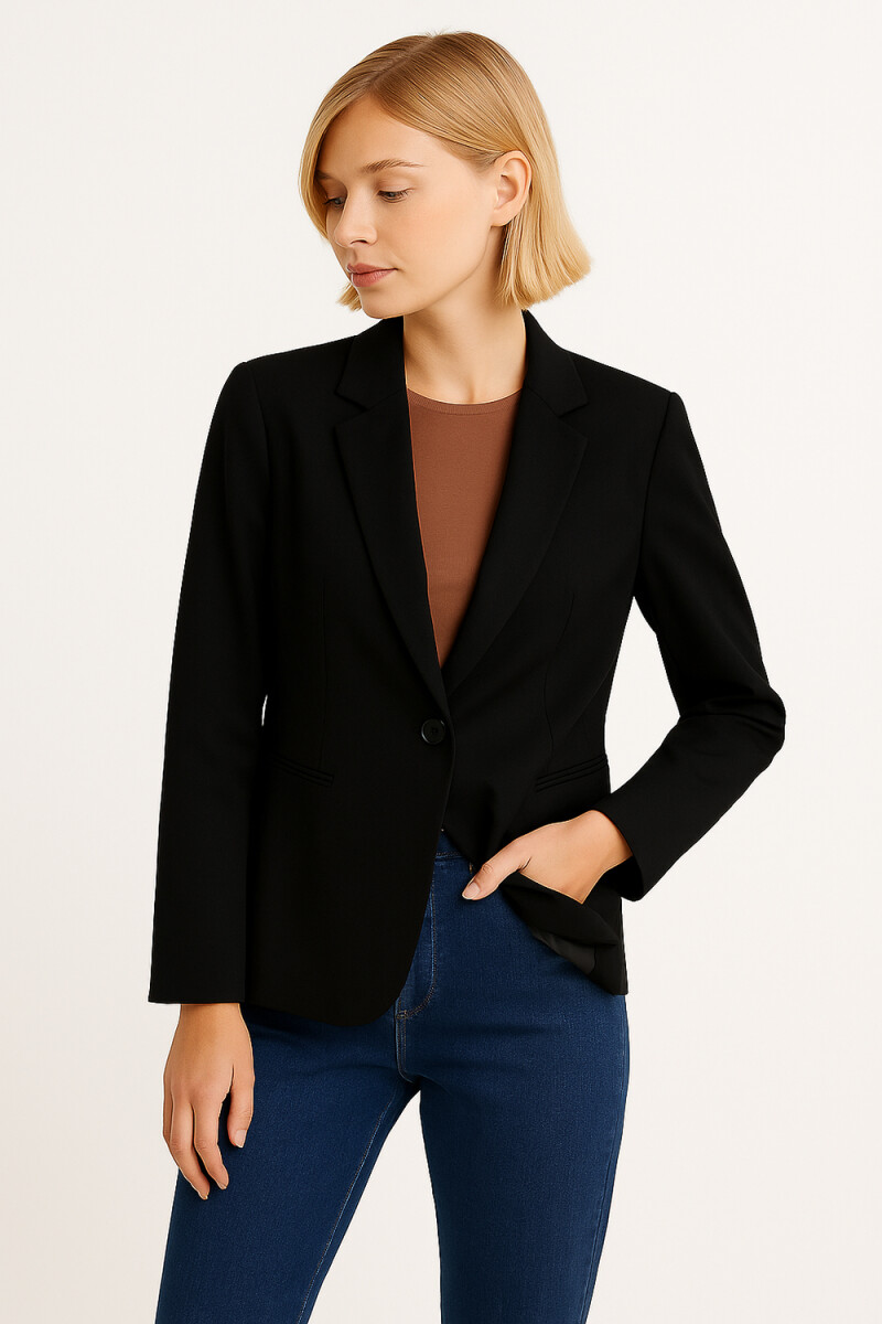 Blazer Luenia - Negro 