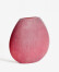 Jarrón Rovena de vidrio burdeos 43,5 cm