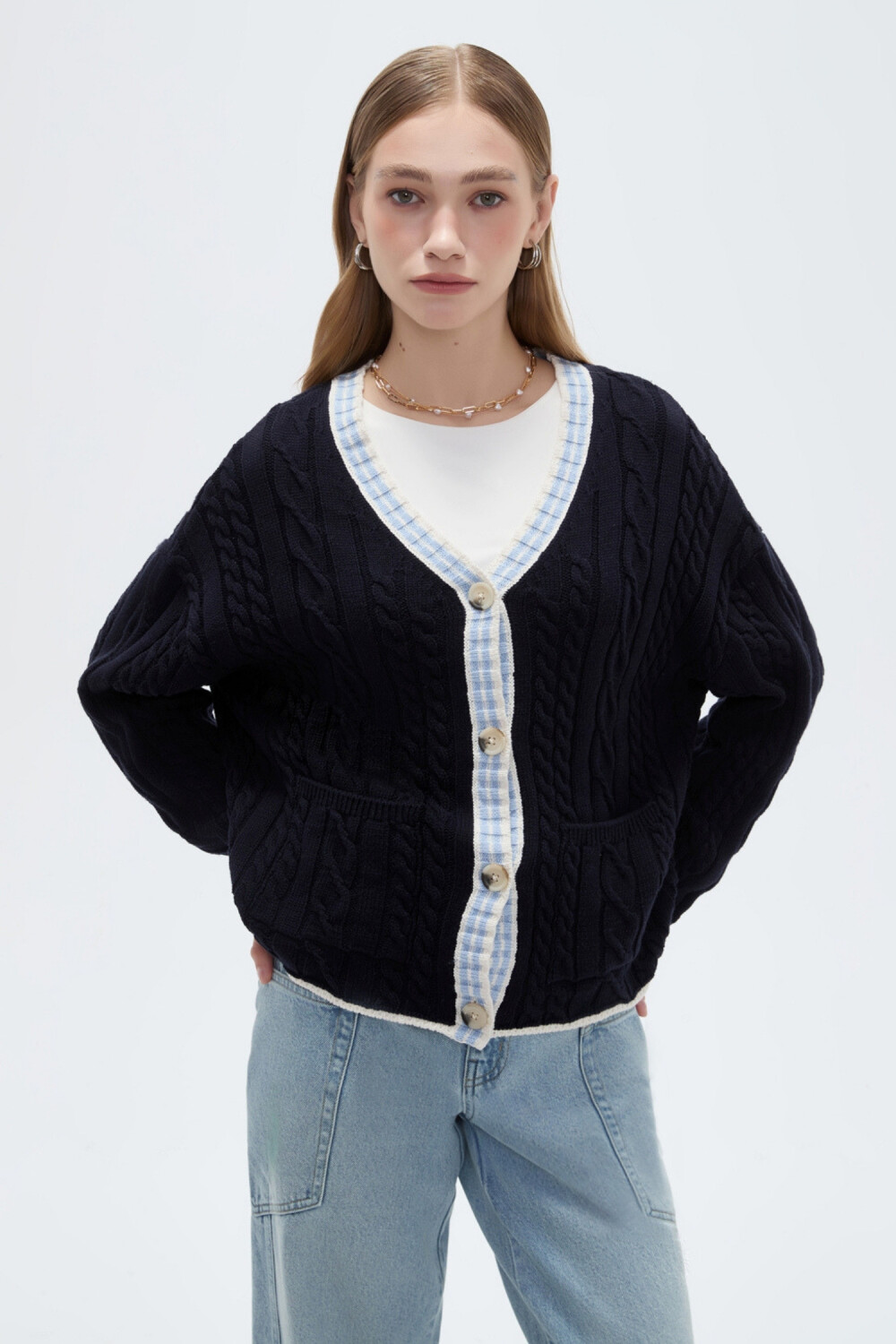 Cardigan Beltio Estampado 2
