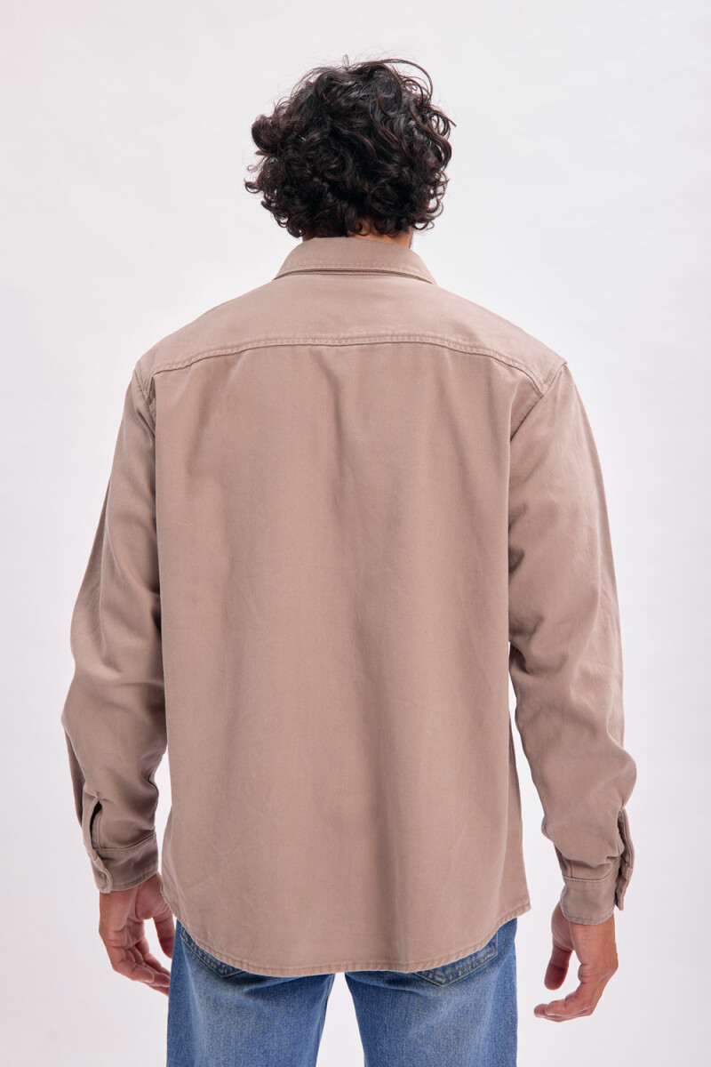 Sobrecamisa jean Gris
