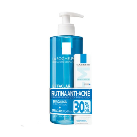 Pack La Roche-Posay Effaclar Duo+M Y Effaclar Gel 400ml Pack La Roche-Posay Effaclar Duo+M Y Effaclar Gel 400ml