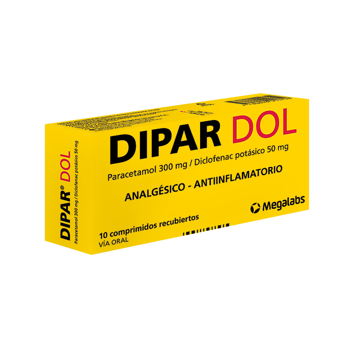 Dipar Dol 10 Comprimidos | Analgésico y Antiinflamatorio