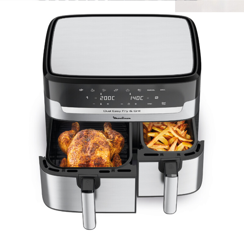 air fryer Dual Easy Fry & Grill Moulinex air fryer Dual Easy Fry & Grill Moulinex