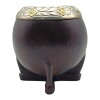 Mate torpedo con apliques - PLATA Y ORO - 13 marrónuniforme