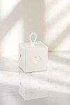 Caja corazon 10x10x10 cm. - BLANCO Caja corazon 10x10x10 cm. - BLANCO