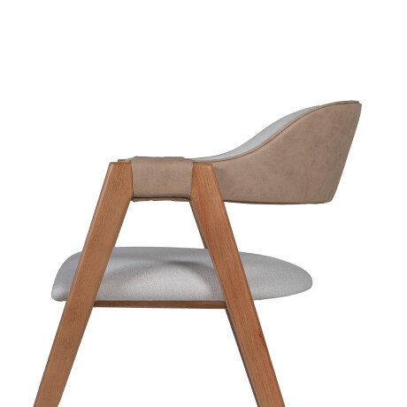 Silla Turim - Tela Rústica 557 (Beige)