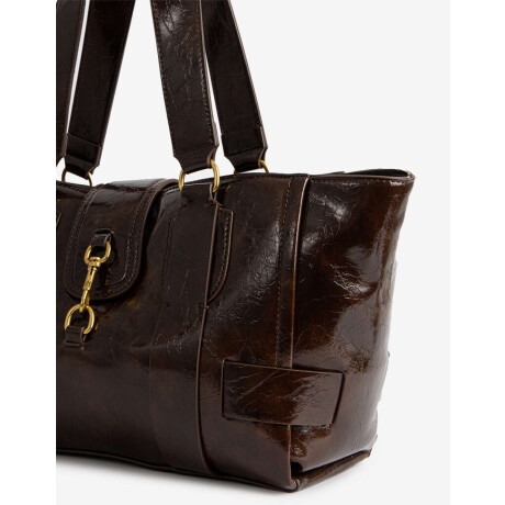 Cartera Baguette Marron Chocolate