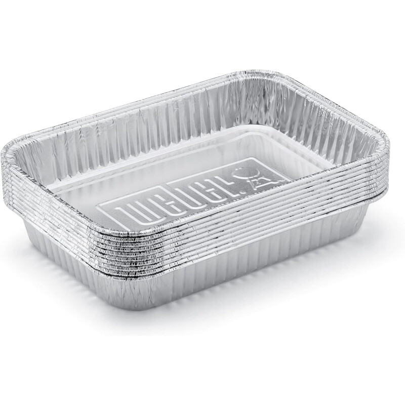 Bandejas de aluminio weber x 10 Bandejas de aluminio weber x 10