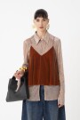 TOP DE BRETEL FINO REGULABLE Marron