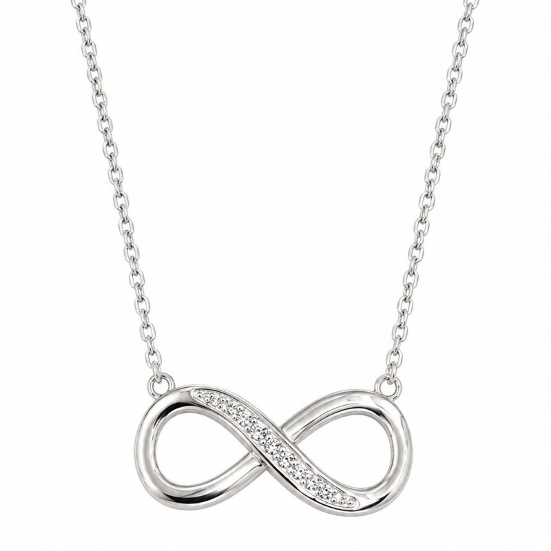 Cadena con colgante infinito grande Cadena con colgante infinito grande