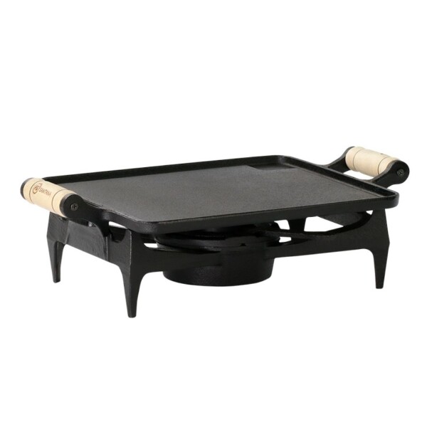 Brasero de hierro con mechero 38x24x10 cms Brasero de hierro con mechero 38x24x10 cms