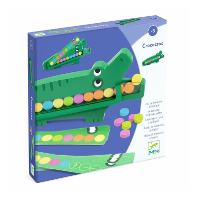 Juego educativo de madera Crococroc Djeco Juego educativo de madera Crococroc Djeco
