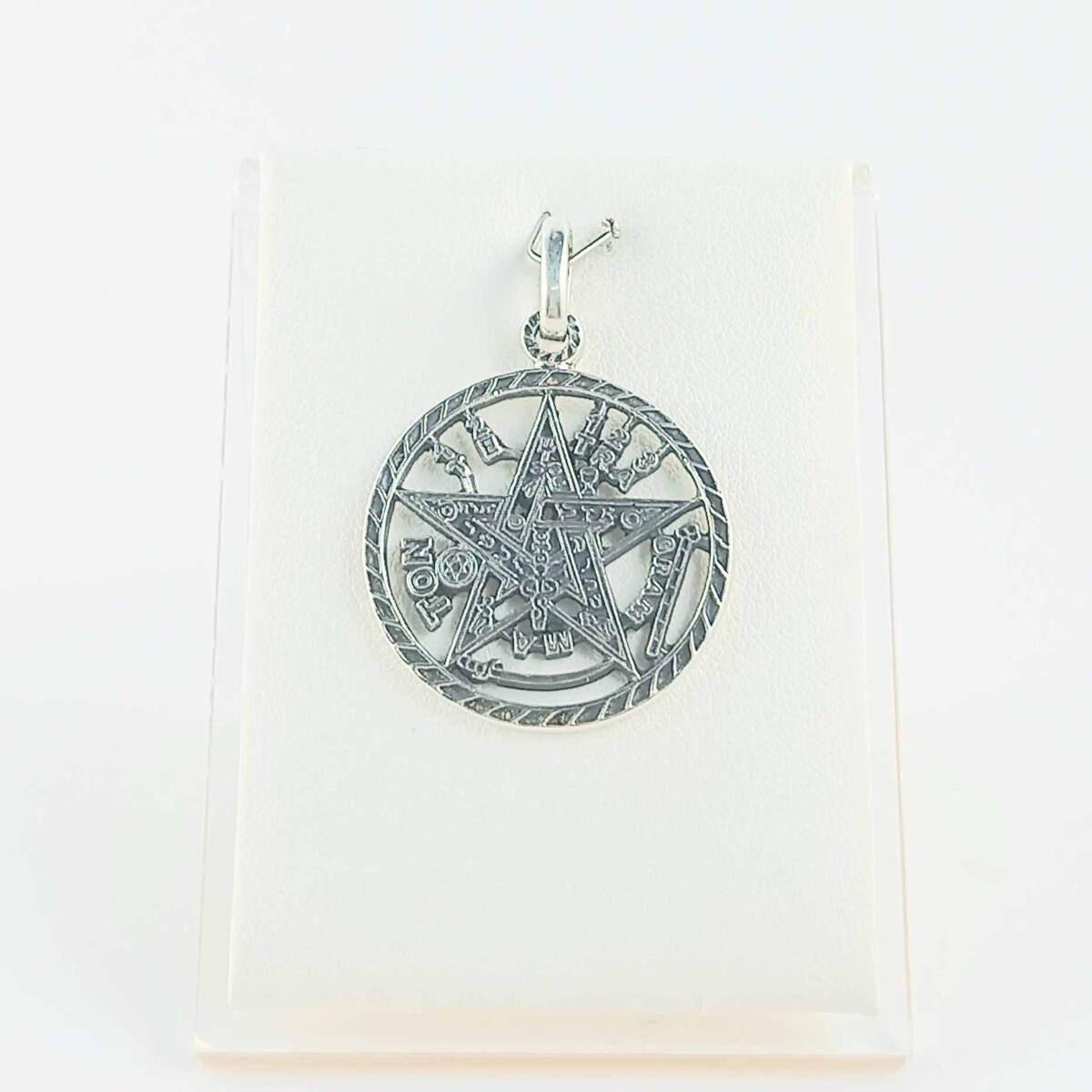 Medalla de plata 925, Tetragramaton. 