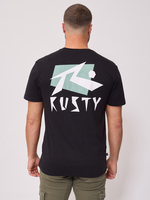 T-SHIRT TALINO RUSTY Negro