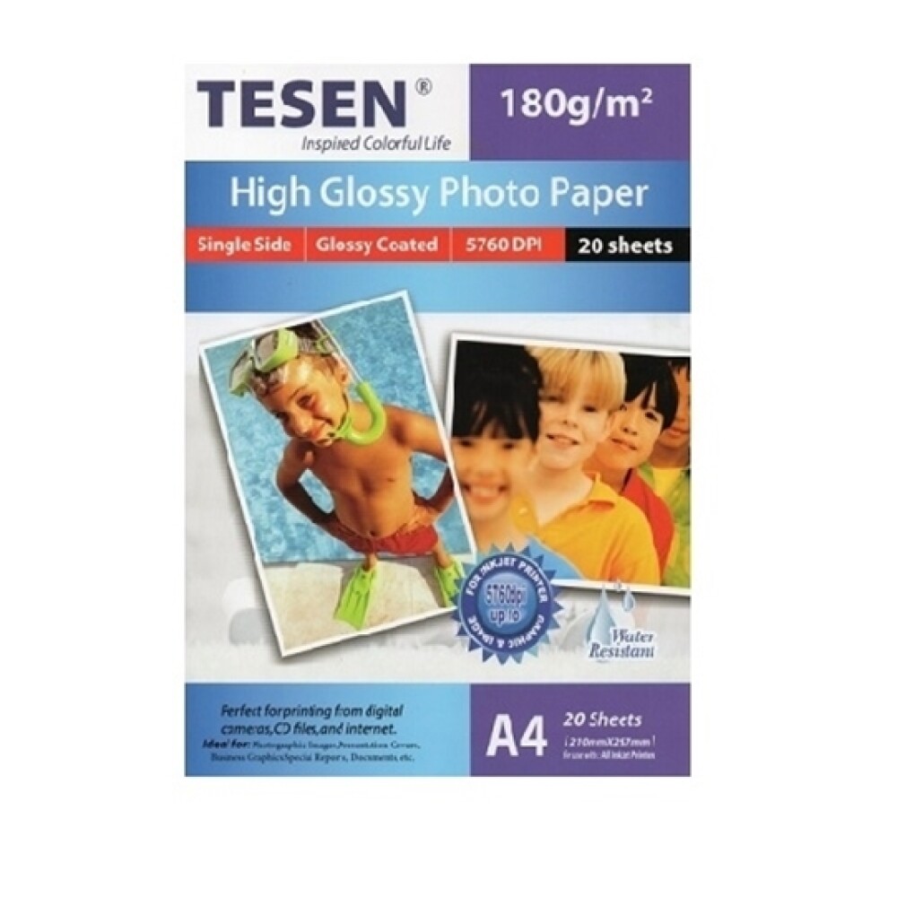 Papel Fotográfico 180Gr x20 #Papel Fotográfico 180Gr X20