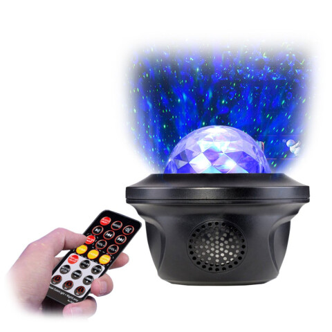 Proyector Velador Estrellas Galaxia Bluetooth Audioritmico Proyector Velador Estrellas Galaxia Bluetooth Audioritmico