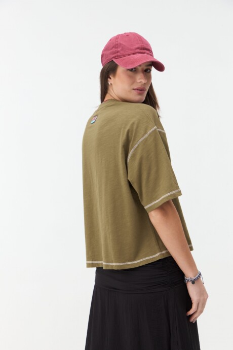 REMERA GARA LISA Verde