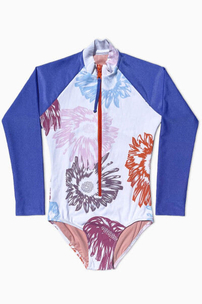 LITTLE SURFER ONE PIECE Jelly White
