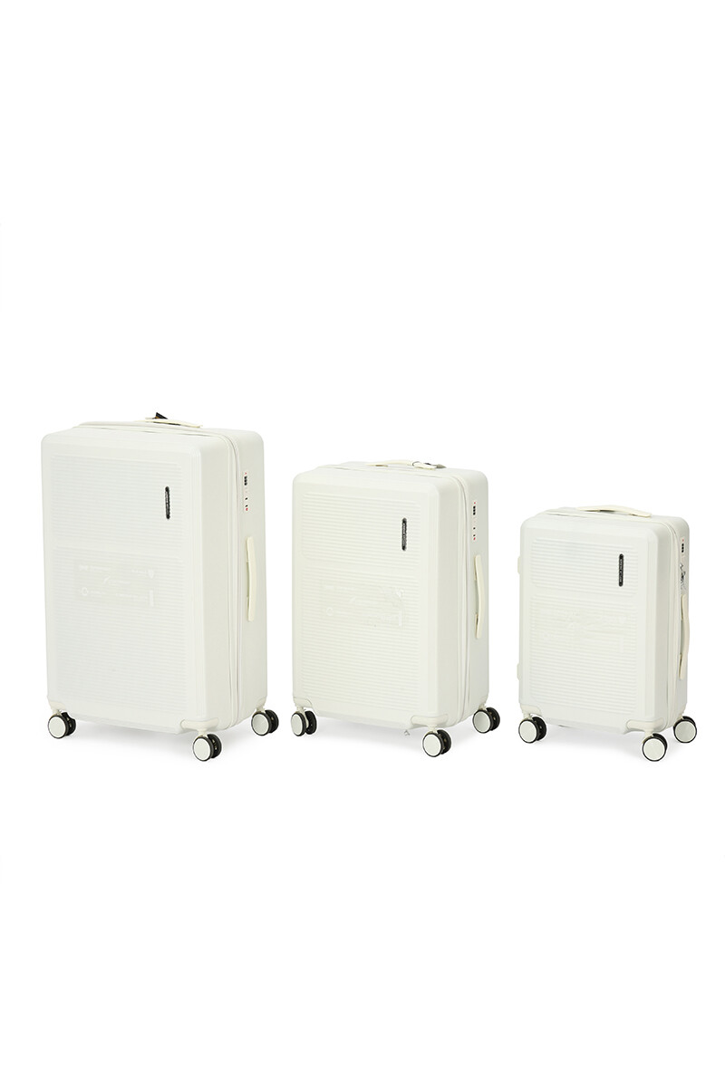 Valija rígida Canva Crudo