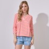 Remera Algodon Boton CORAL