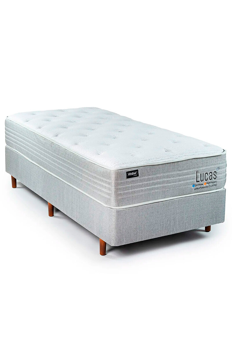 New Lucas COLCHON DE RESORTES 1 PLAZA NEW LUCAS 088X188X30CM